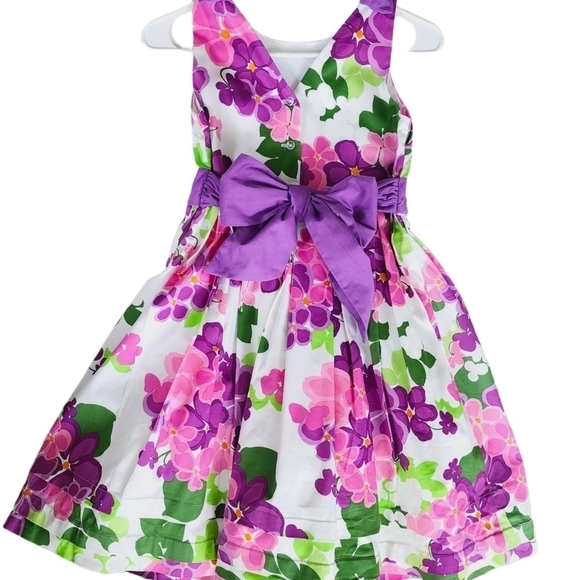BEAUTIFUL Hartstrings Floral Pleated Dress - Picture 8 of 12